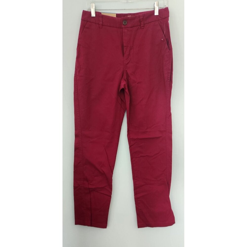 Merona Pants Just Below the Waist Relaxed Hip Dark Pink Womens Size 4 NEW NWT - Picture 2 of 9